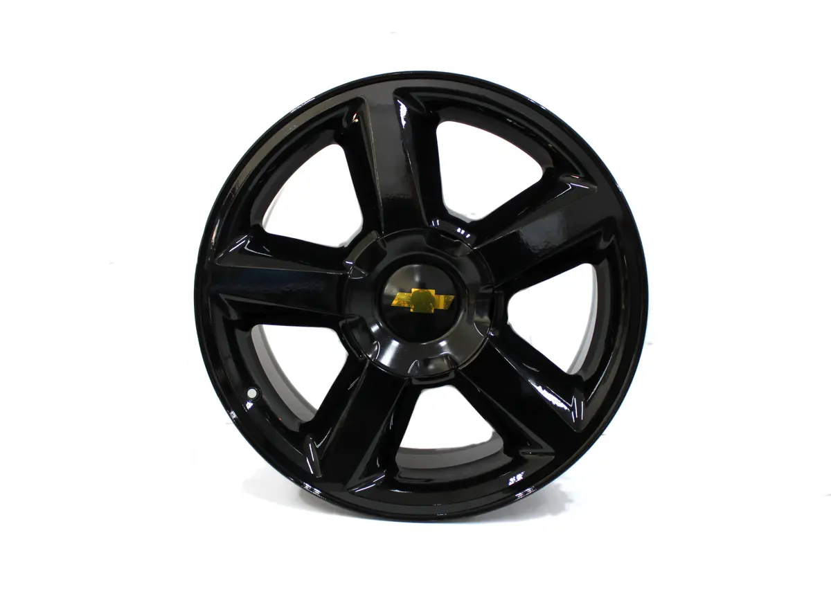 20" Chevy Tahoe Wheel Black 2007-2019 Factory Oem 5308 Rim 1