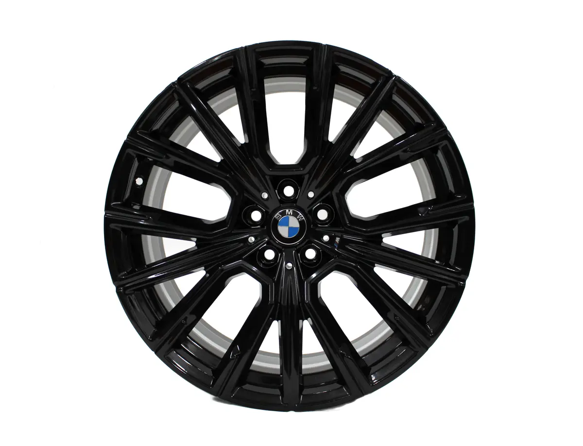 20" Front Bmw M760i 750I 740I Wheel Factory Oem 71445 Black Rim 2021-2023 1