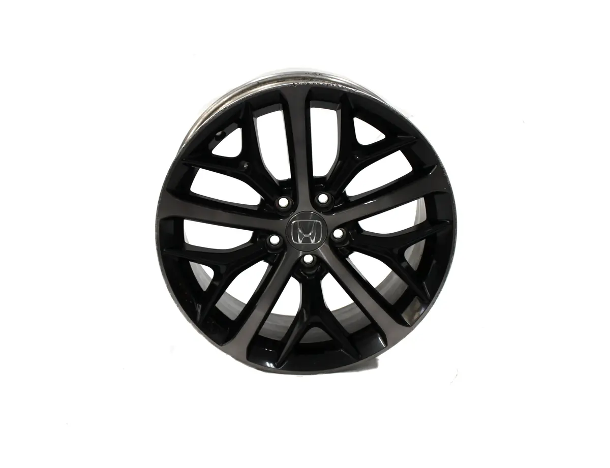 18" Honda Civic Wheel 2020-2024 Black Machined Factory Oem 63163 Rim 1