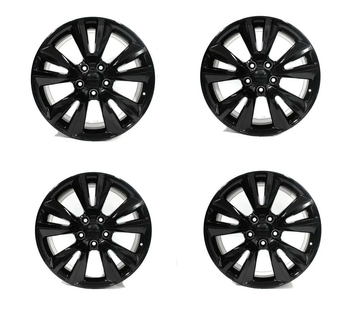 20" Dodge Durango Jeep Cherokee 2011-2014 Wheels Factory Oem 2393 Black Rims 1
