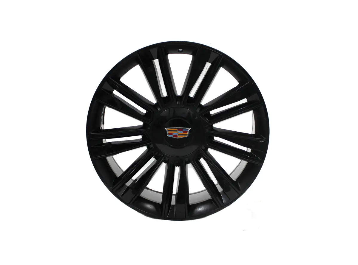 26" Cadillac Escalade Diamond Style Wheel Gloss Black 26X9.5 F006269577125 1