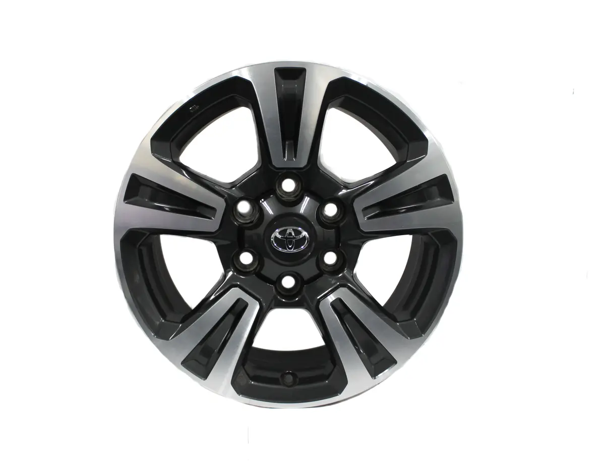17" Toyota Tacoma Machined Charcoal Factory Oem 75193 Rim 2016-2019 1