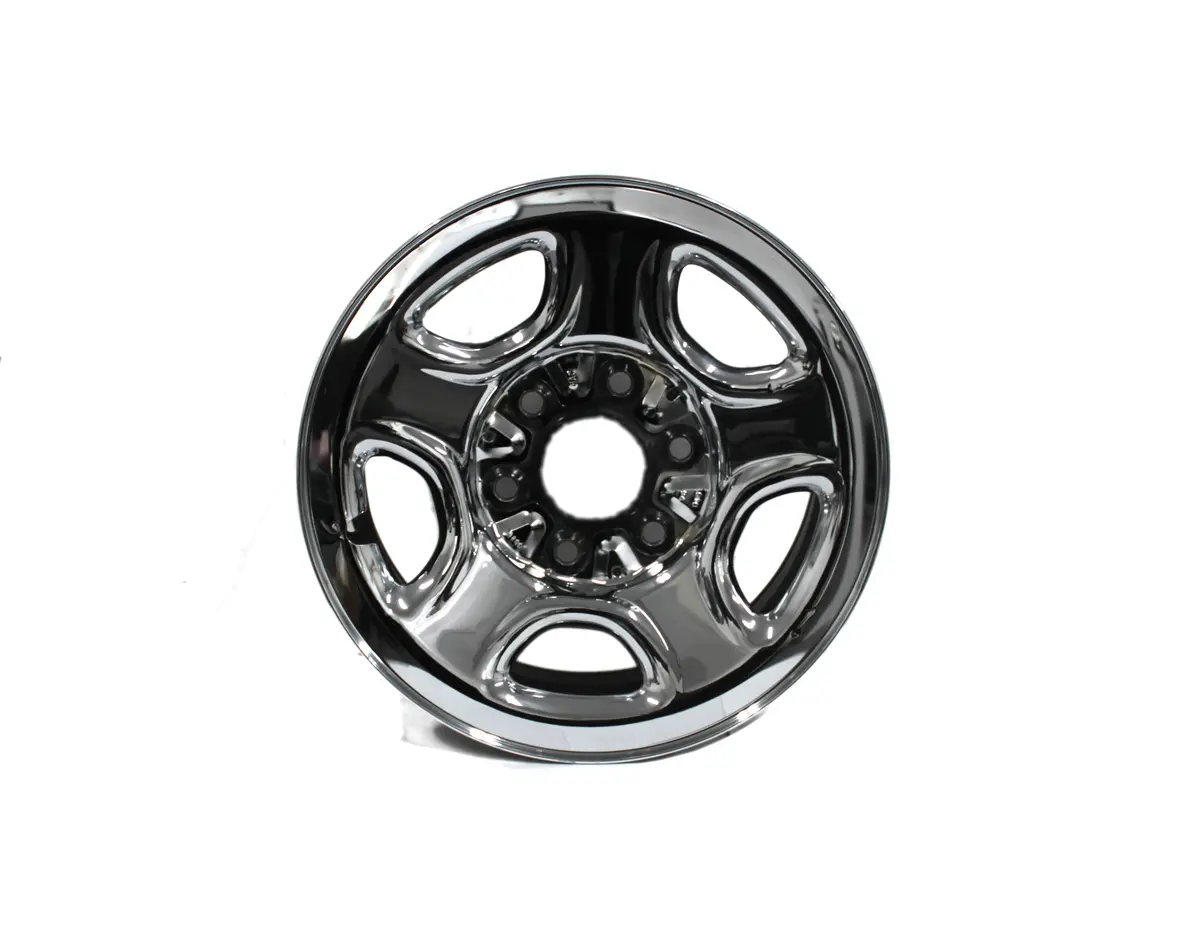16" Chevy Gmc Silverado Sierra Steel Chrome Clad Wheel Oem 5129 1999-2005 1