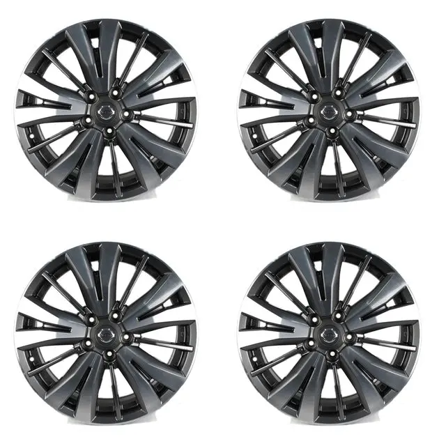 Nissan Pathfinder 18" Wheels Oem 62742 Factory Machined Set Rims 2017-2020 1