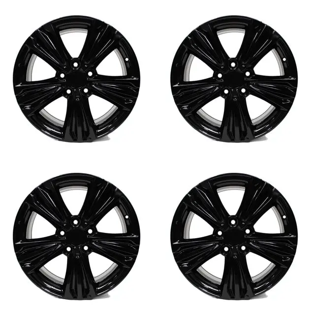 18" Acura Mdx 2017 2018 2019 2020 Factory Oem Wheels 71844 Set Black Rims 1