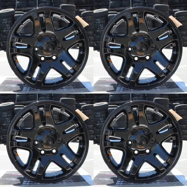 17 Inch Toyota Tundra Sequoia Factory Oem 69440 Wheel Black 2003-2007 Set 17X7.5 1