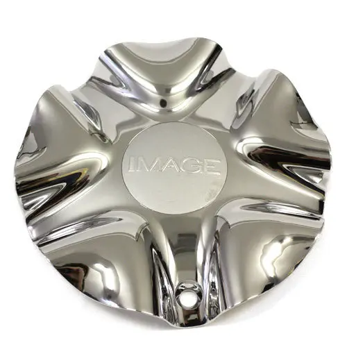Image Alloy Wheel Style 196 Chrome Center Cap 5 Split #9600-0 1