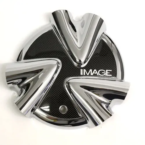 Prime Image Vision  Wheel Center Cap Chrome Carbon Fiber 8700 1