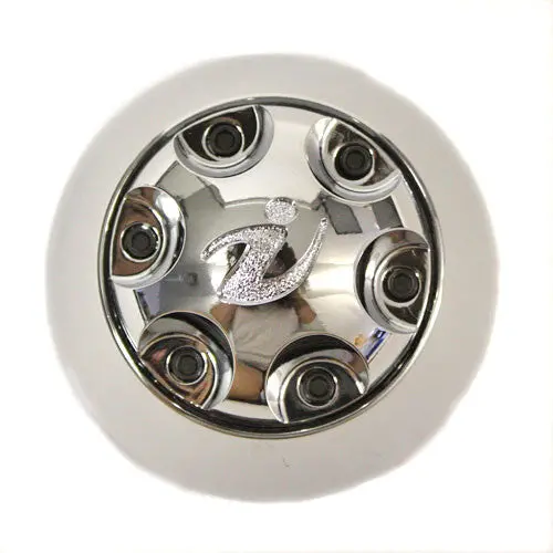 Imperio Alba I Wheels Center Cap Chrome New 59Mm Tuner 1