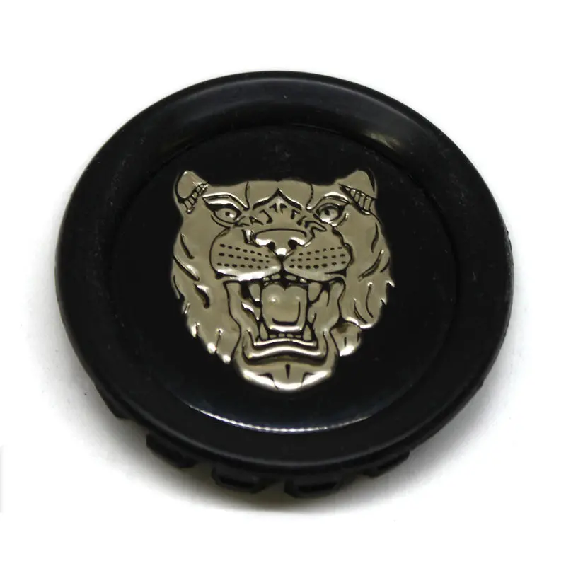 Jaguar Black Gold Oem Center Cap Used 1