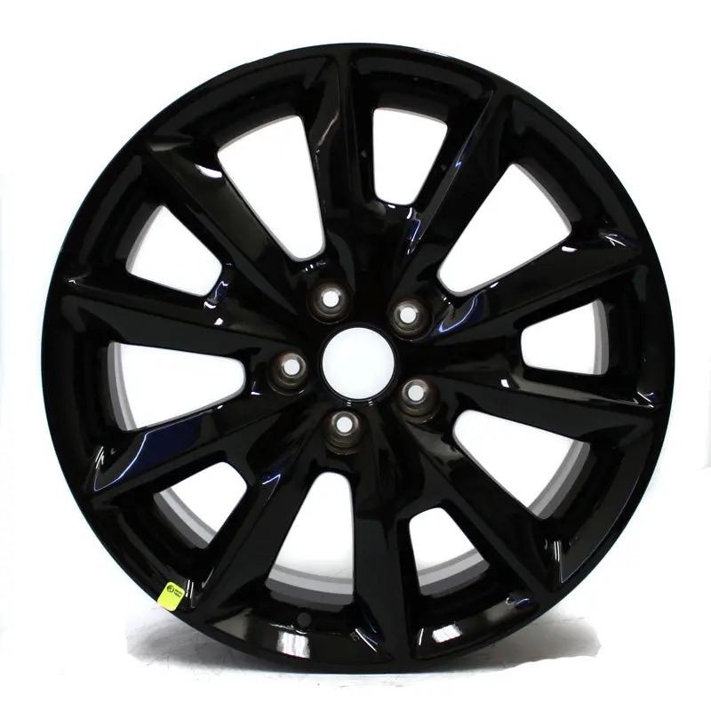 18" Jeep Cherokee 2013 2014 2015 2016 2017 2018 Black Oem Wheel 9132 B 1