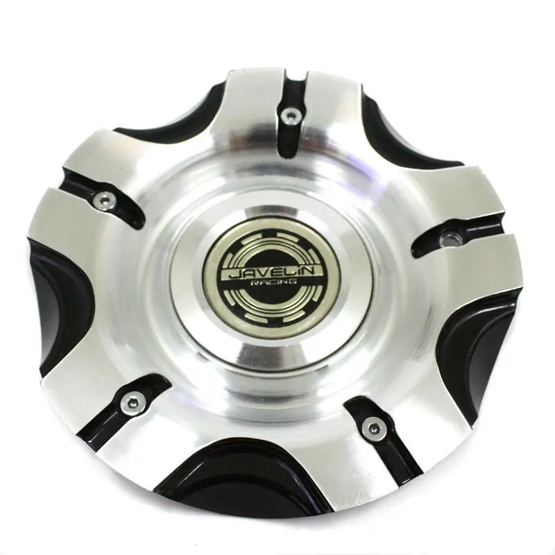 Javeling Racing Wheel Center Cap Black Machined Jr2b # Mcd1300yl01 1