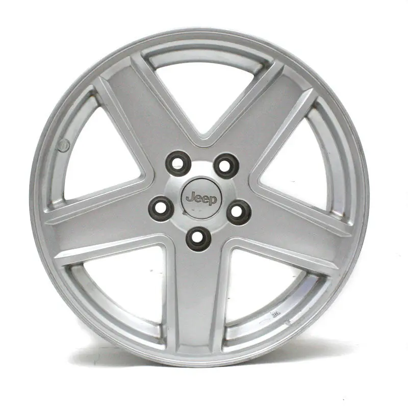 17" Jeep Compass 2007 2008 2009 2010 Silver Oem Wheel 9069 A 1