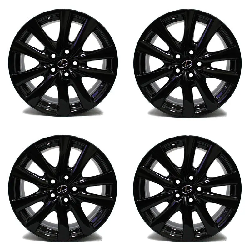 18" Lexus Gs350 Es350 Gs450 Gs200 2013 2014 2015 Wheels Oem 74269 Black 1