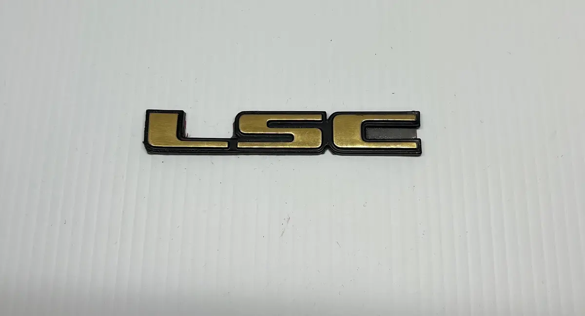 Lincoln Lsc Mark Vii Gold Emblem Badge Oem 1