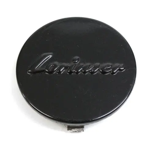 Lorinser Wheel Center Cap Black Mercedes Benz Used 1