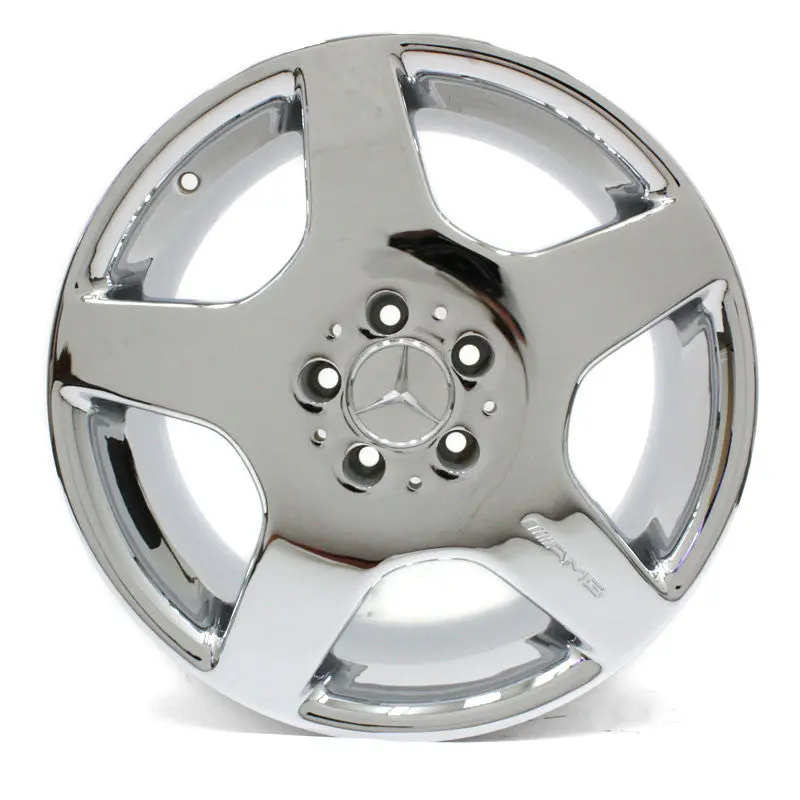 18" Mercedes Benz Amg Ml55 2000 2001 2002 2003 Chrome Wheels Oem 65248 (4) 1