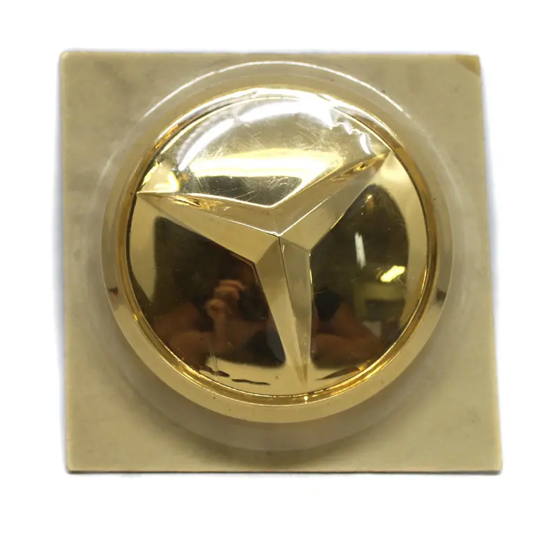 Mercedes Benz Wheel Gold Center Cap Aftermarket 1