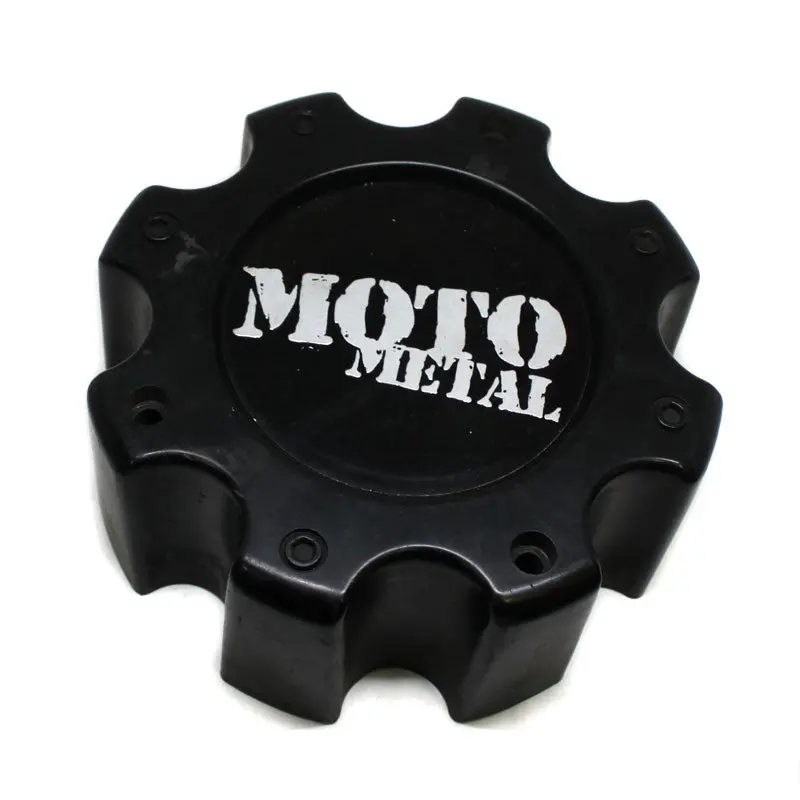 Moto Metal Wheel Center Cap Black # He835b8165-Aa Used 1