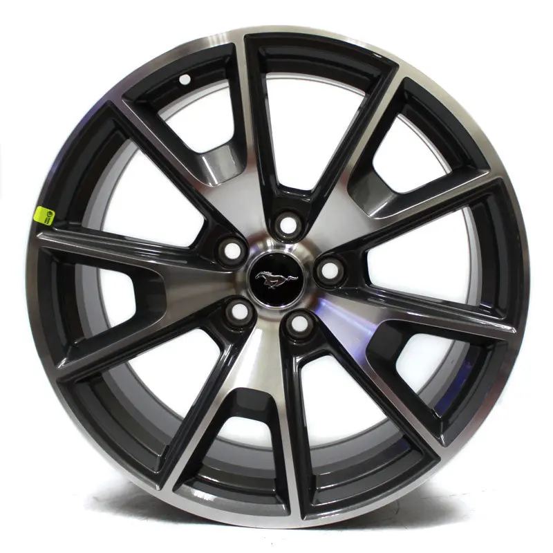 19" Front Wheel Ford Mustang Gt 2015 2016 2017 2018 2019 Oem 10035 Hyper Silver 1