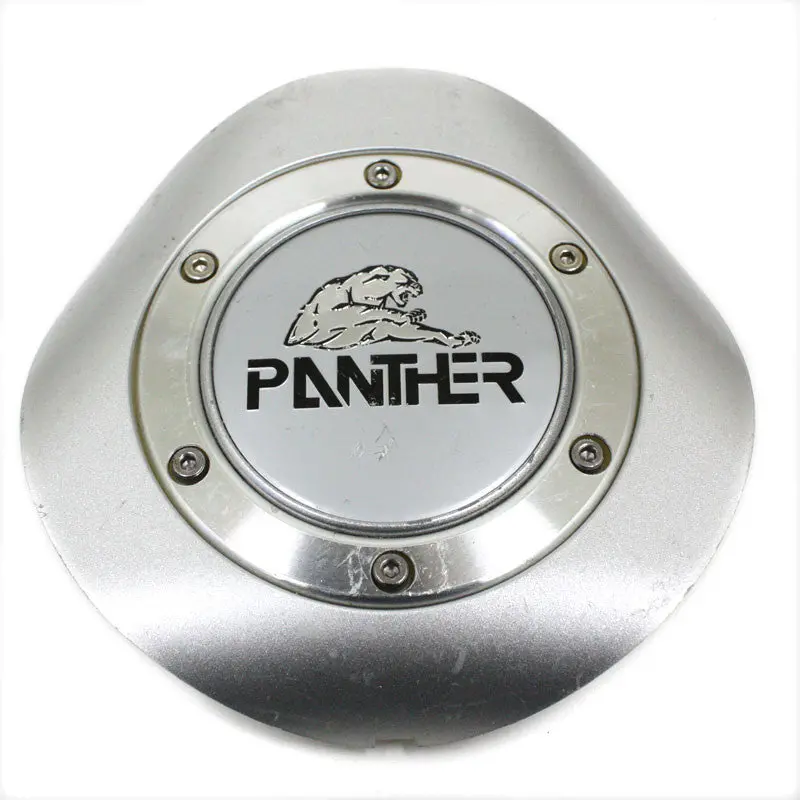 Panther Wheel Tri Bar 15X10 Center Cap Silver 1
