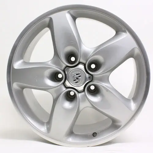 18" Porsche Cayenne 2003 2004 2005 2006 Silver Oem Wheel 67263 1