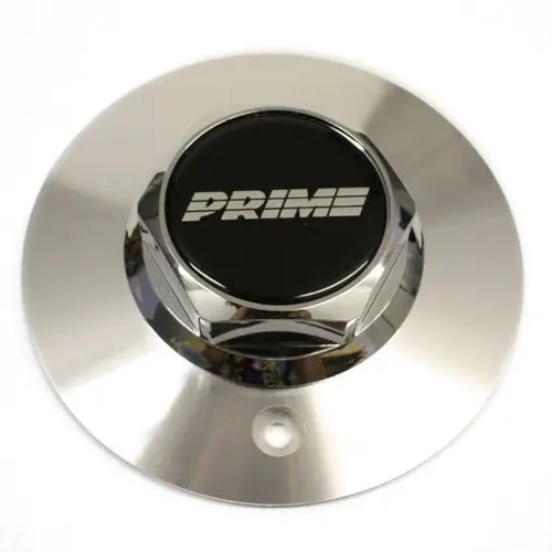 Prime Wheel Chrome Hex Nut Machined Center Cap 93 Used 1