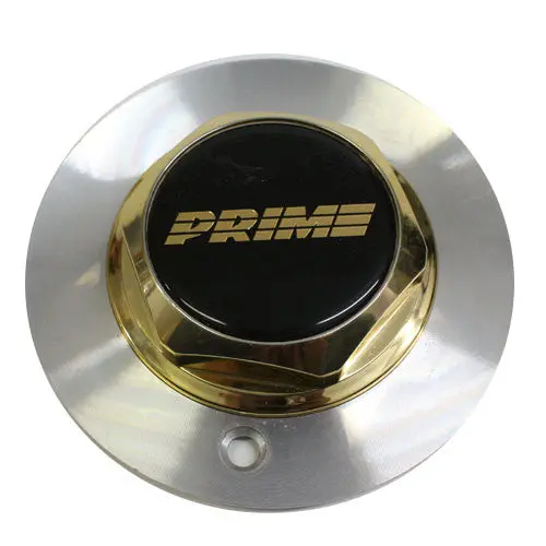 Prime Wheel Gold Hex Nut Center Cap 93 New 2 Piece 1