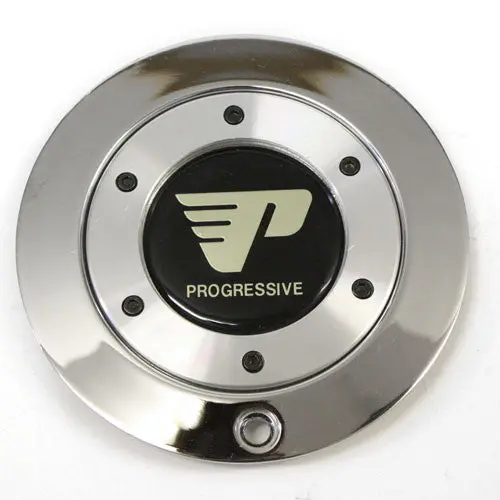 Progressive Wheel Center Cap Chrome New 1