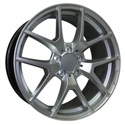 18X8 5X112 +35 66.6 Ball Seat - Ikon Rwm31 Hyper Silver 1