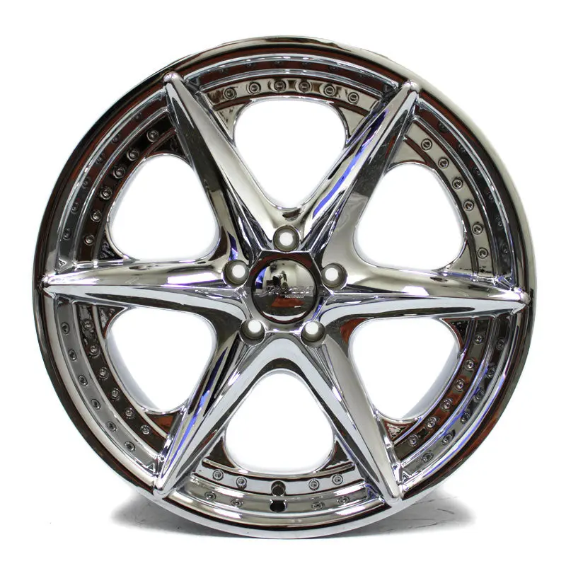 20" Wheel Sporza Saga Chrome 6 Spoke New 20X8.5 1