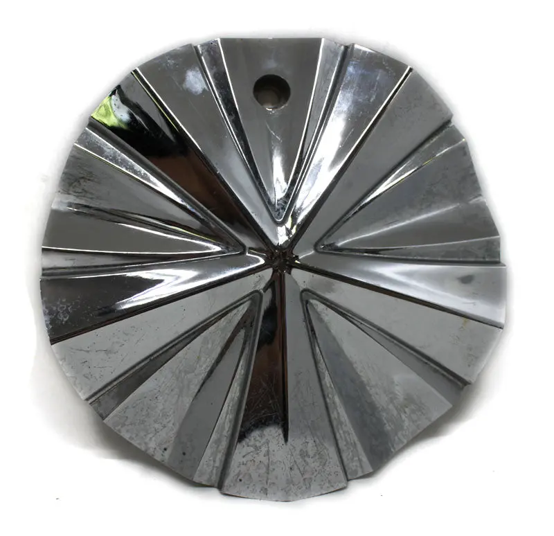 Status Wheel King Pin Chrome Center Cap Used 1