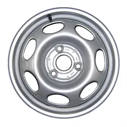 15X4.0 Steel Wheel Winter Silver Pcd 3X112, Cb-57.1, Et-27 1