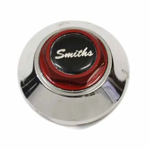 Smiths Wheel Center Cap Red Chrome Used 1