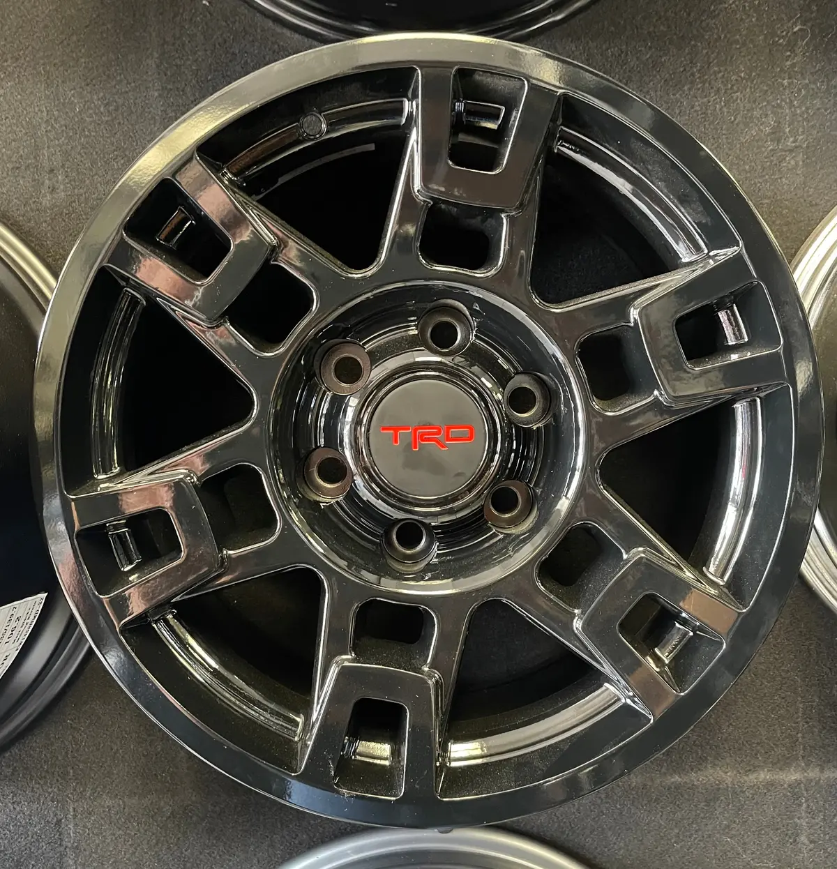 17" Toyota Tacoma Trd Style Gloss Black (4) 1