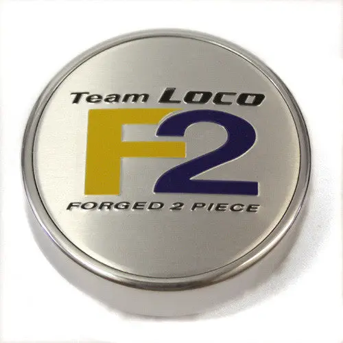 Team Loco Forged 2 Piece Wheels Center Cap #33 New 1