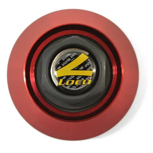Team Loco Forged Wheel Center Cap Red #89-9117 New 1