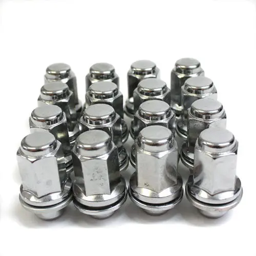 Toyota Oem Wheel 6 Lugs Chrome Lug Nuts 12Mmx1.5Mm 12Mm X 1.5Mm (16) 1