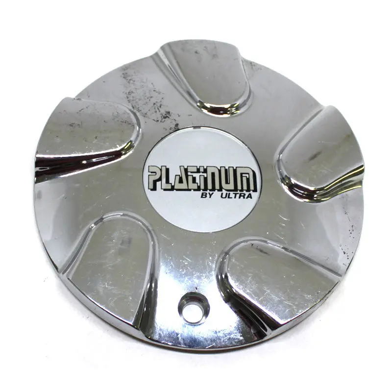 Ultra Platinum Wheel Chrome Center Cap # 89-9111 Used 1