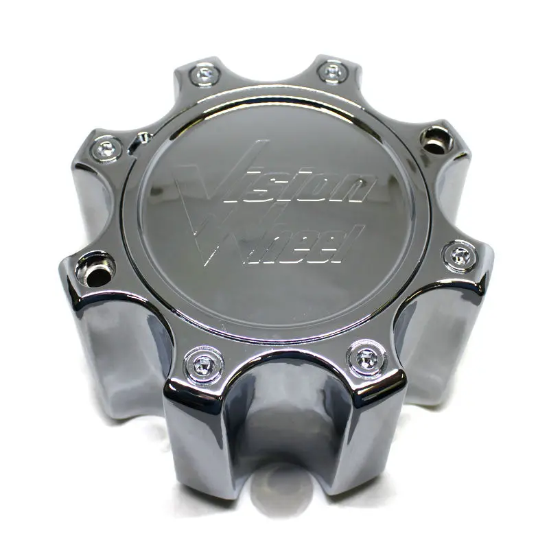 Vision Wheel Chrome Center Cap 8 Lugs # C375-8Doc New 1