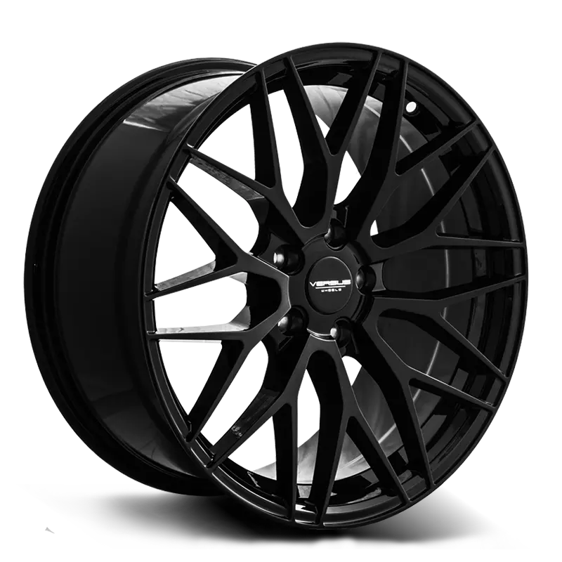 18" Versus Wheels Vs24 Gloss Black 1