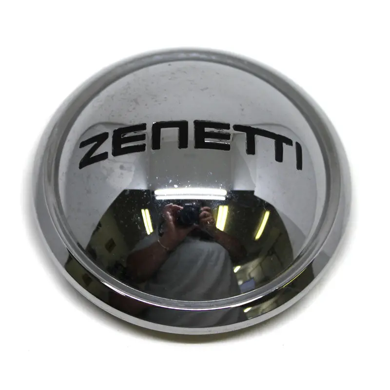 Zenetti Wheel Center Cap Chrome # 107K86 Used 1