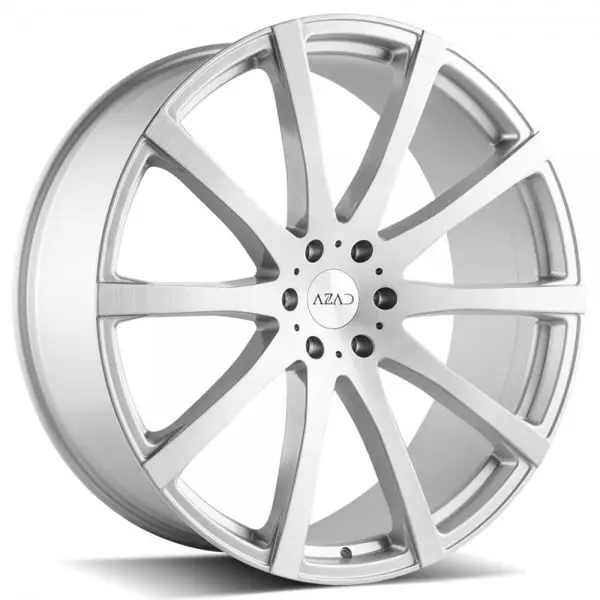 24" Azad Az1970 Brushed Silver 24X10 1