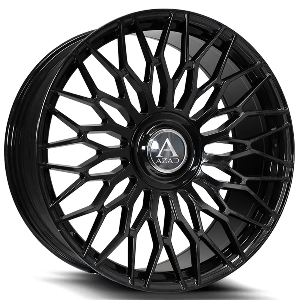 22" Azad Az301 Concave Wheel Gloss Black 22X10.5 1