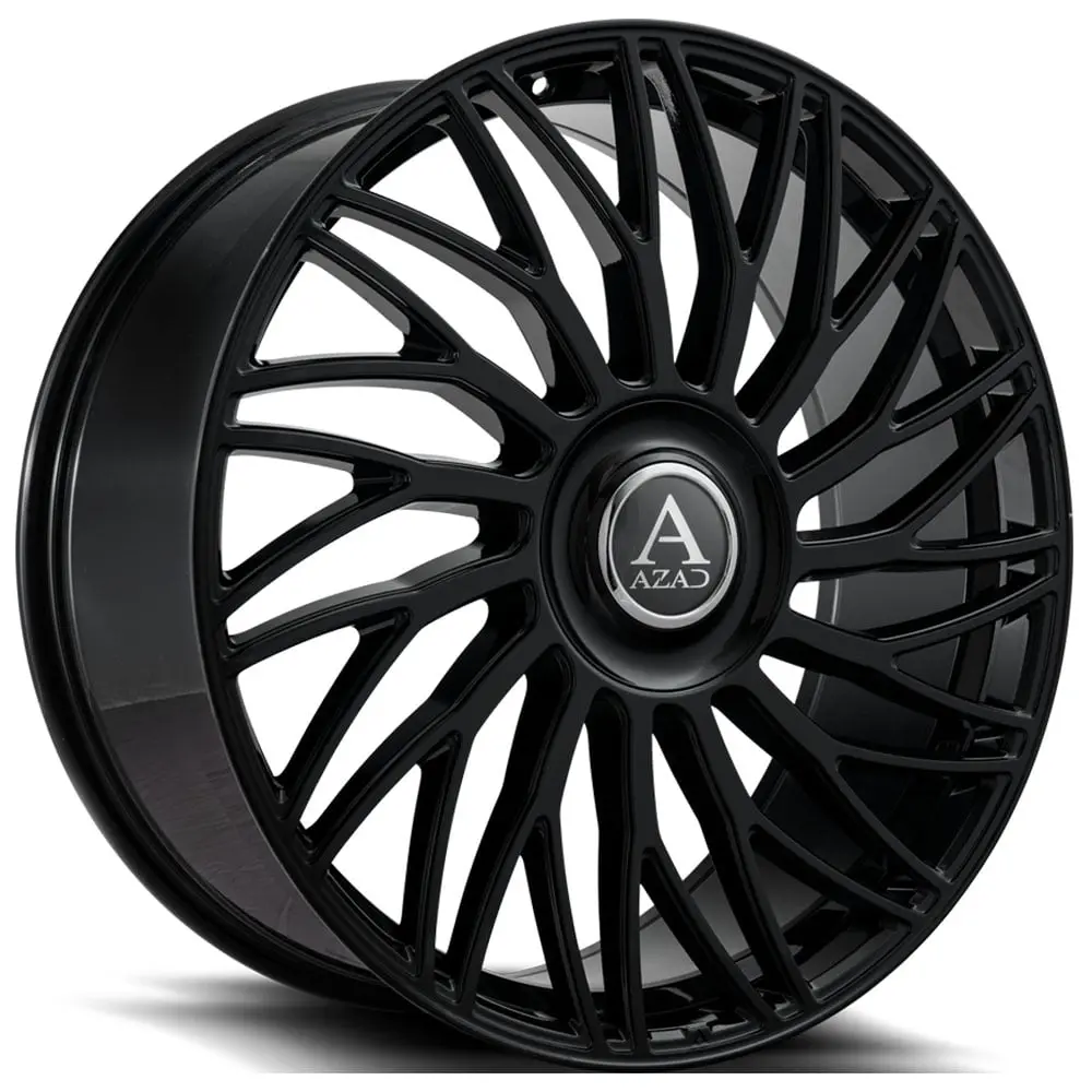 24" Azad Az717 Concave Wheel Gloss Black 24X10 1