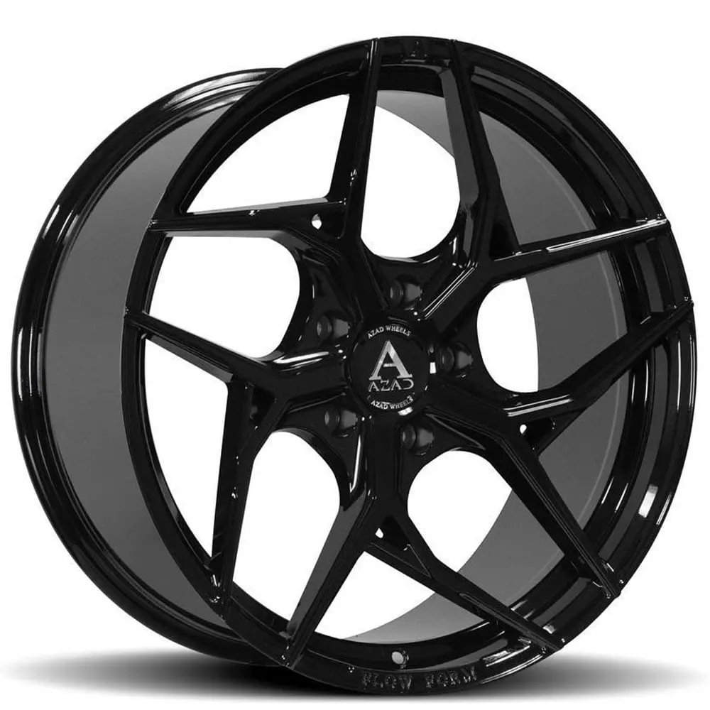 22" Azad Azff01 Gloss Black 22X9 1