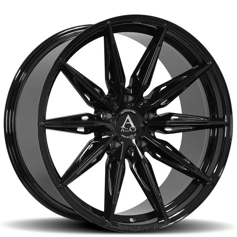 22" Azad Azff02 Gloss Black 22X9 1