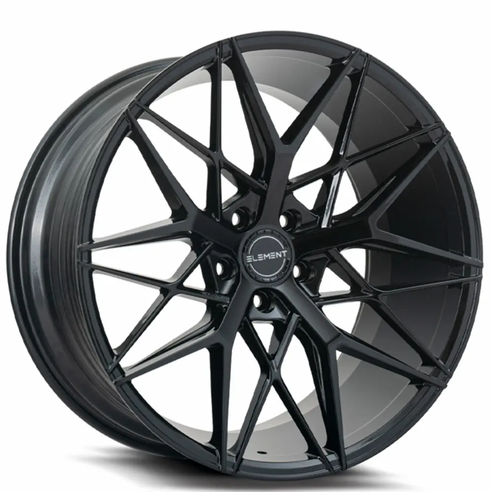 20" Element Wheels El24 Gloss Black 5X114.3 Set Of 4 1