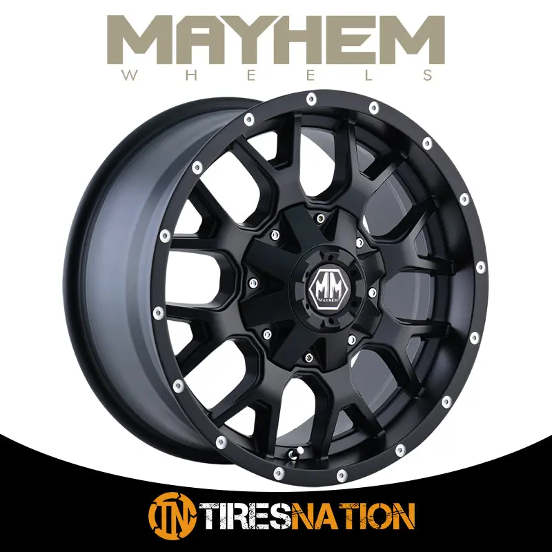 Mayhem Warrior 20X9 6-135/6-139.7 106 -8 1