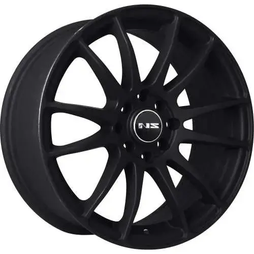 15" Ns Series Ns1204 Black Wheels 1